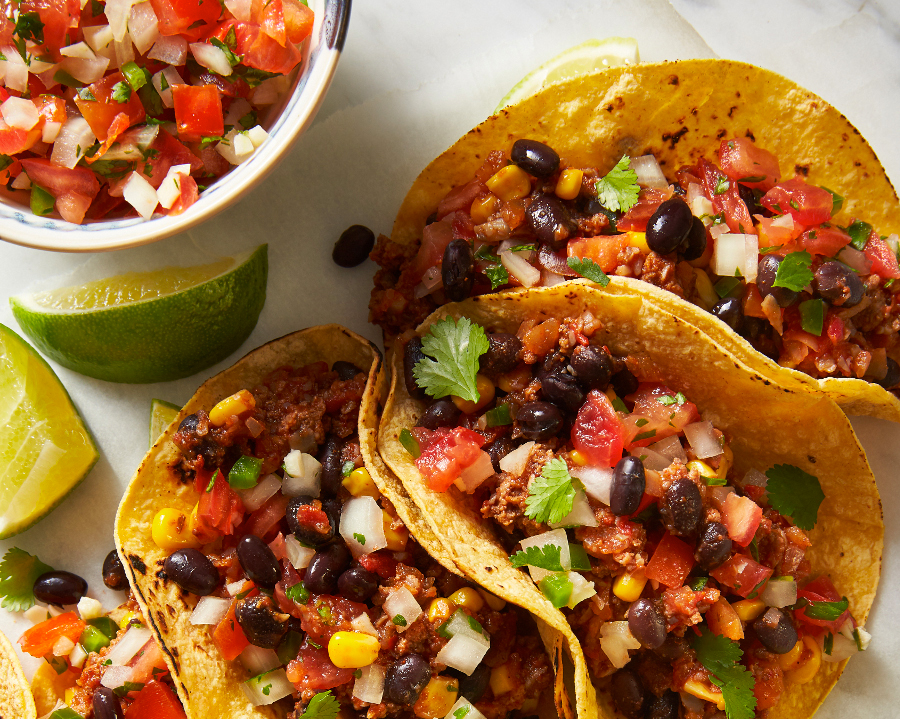 Blended Mexican Tacos